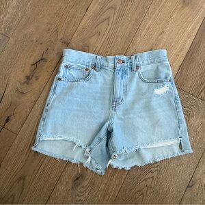 Madewell Relaxed Mid-Length Denim Shorts